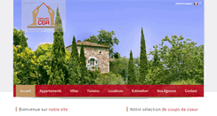 Desktop Screenshot of cbrimmobilier.fr