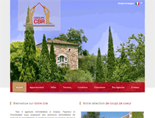 Tablet Screenshot of cbrimmobilier.fr